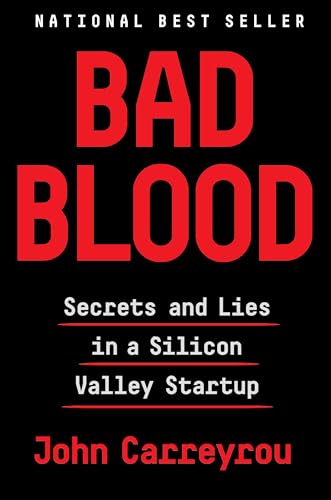 Cover of Bad Blood by John Carreyrou