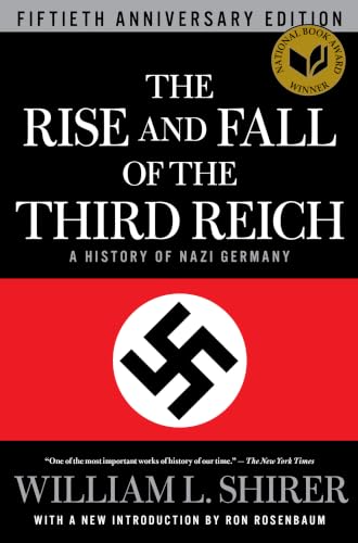 Cover of The Rise and Fall of the Third Reich by William L. Shirer